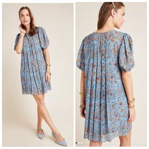 Sachin & Babi Marina Pleated  Swing Dress Sz 14